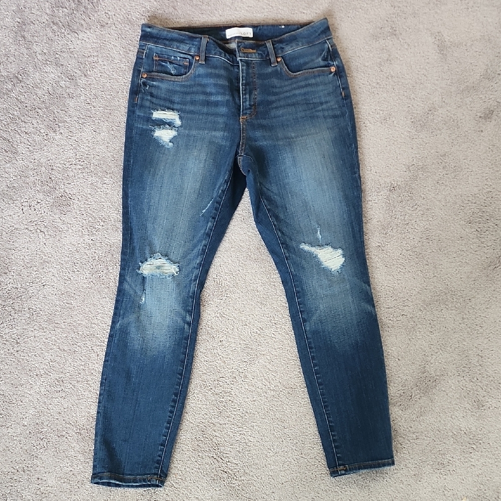 LOFT Slim Pockets Jeans - Picture 4 of 5